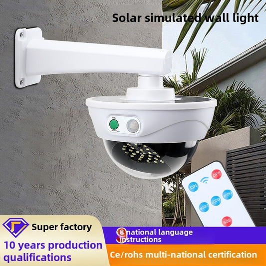 Solar simulation monitoring light wall light