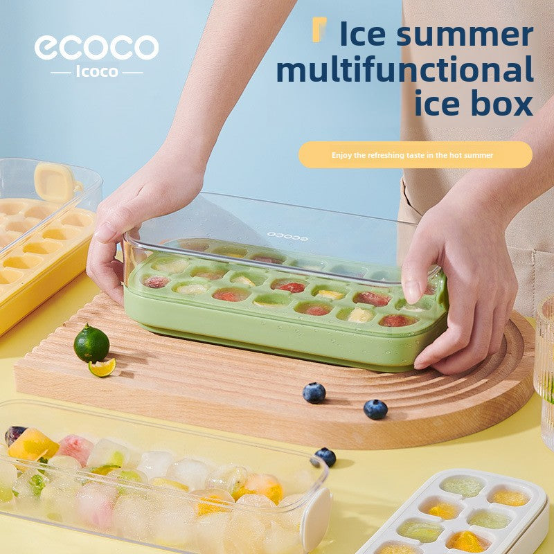 Press-and-Release Ice Cube Tray