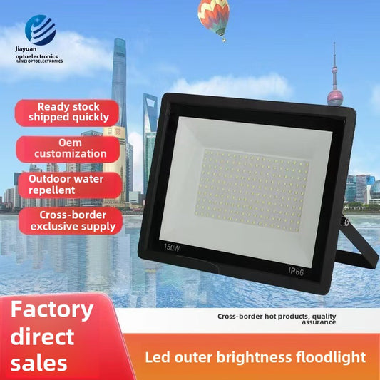 New led floodlight outdoor waterproof small apple