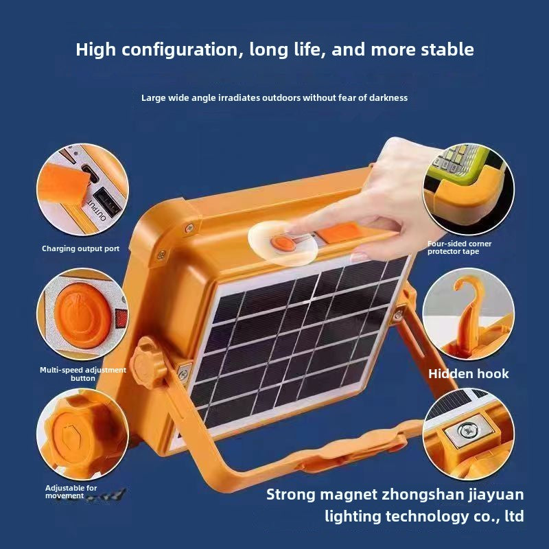 Outdoor Solar Portable USB Lighting