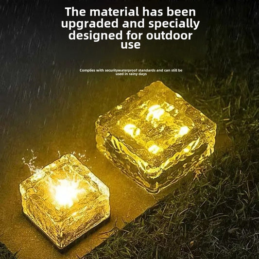 Square solar light outdoor waterproof garden light