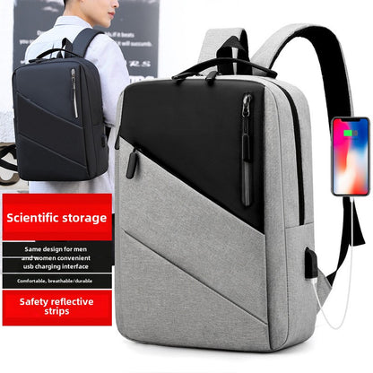 USB charging men's business backpack