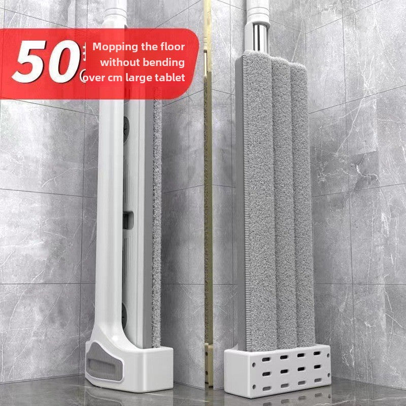 Hands-Free Flat Mop Dry Wet Use Dust Removal Mop