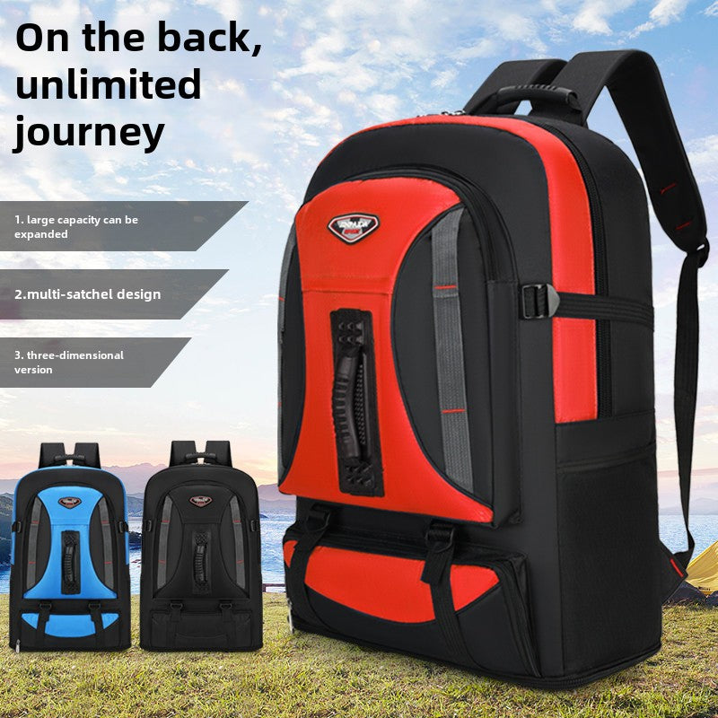 Outdoor mountaineering bag large capacity backpack