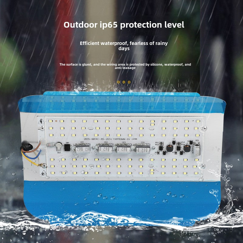 LED high brightness and wide pressure iodine tungsten lamp