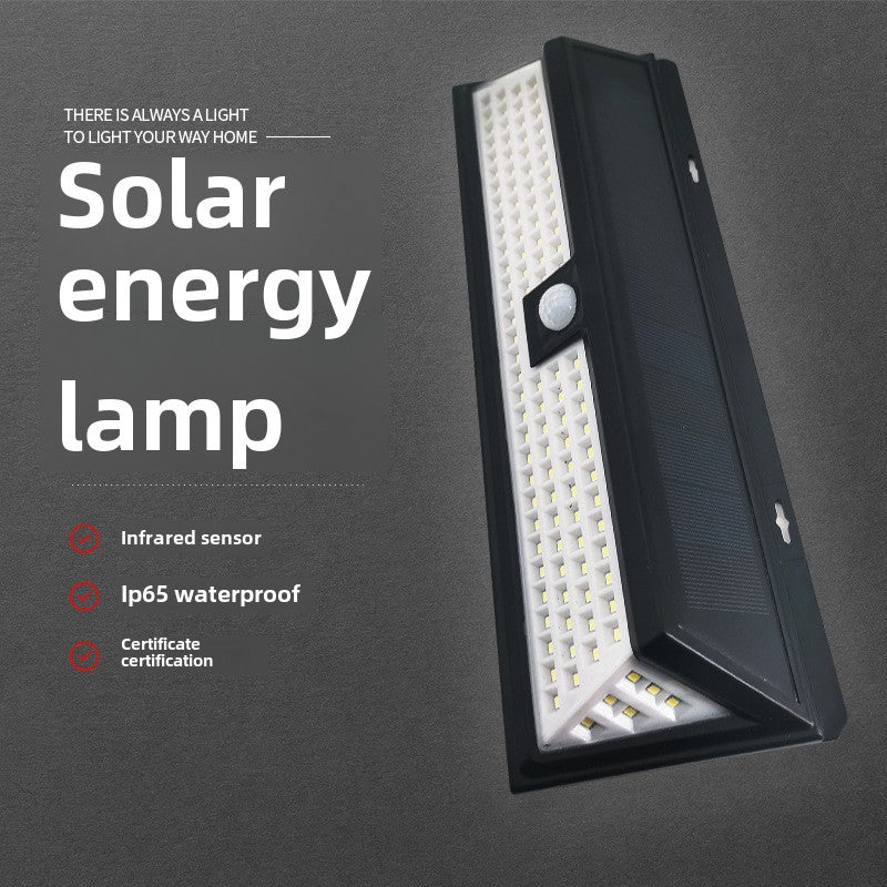 Solar wall lamp outdoor garden garden light