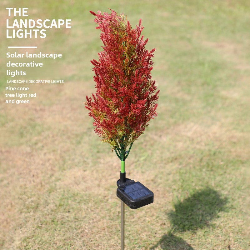 Solar Cypress Landscape Light