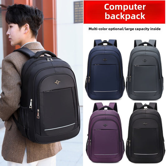 Large capacity business travel computer backpack