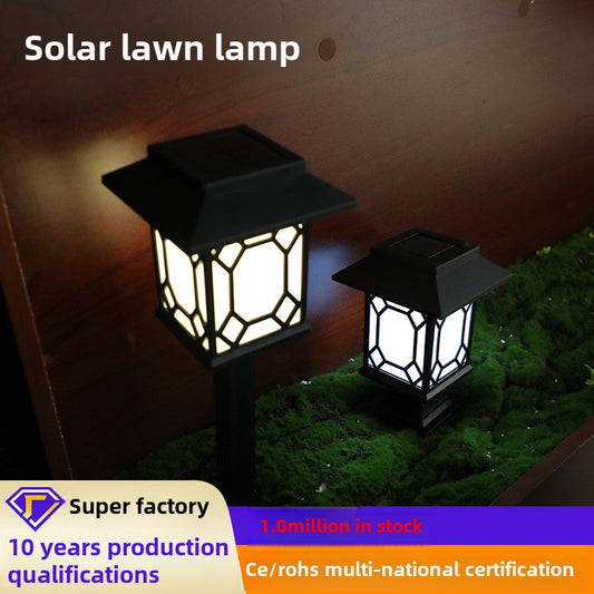 Solar house lamp Home garden landscape lamp