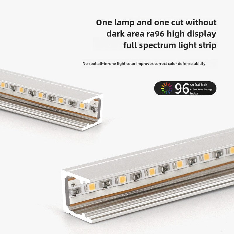 Embedded led full spectrum cabinet light strip