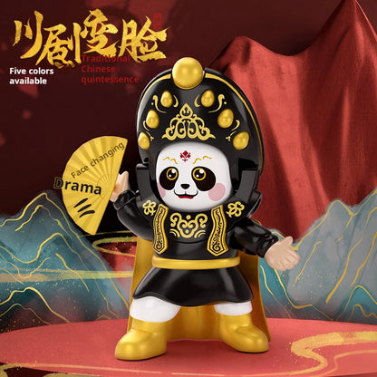 Sichuan Opera Face-Changing Doll, Traditional Chinese Peking Opera Mask Toy