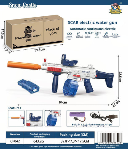 Large Capacity Rechargeable Automatic Water Gun