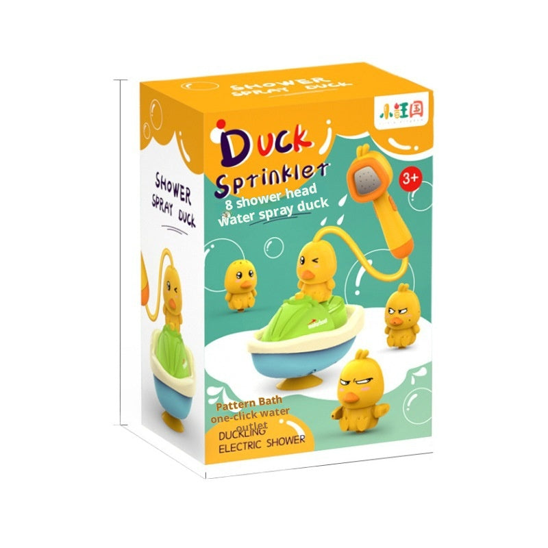 Little Duck Shower Toy Set for Baby Bathing, Electric Spray Water Toy for Children