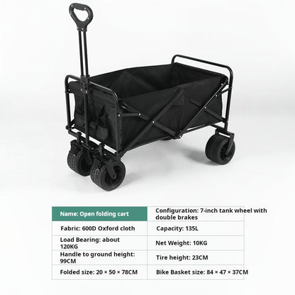 Portable Folding Camping Cart