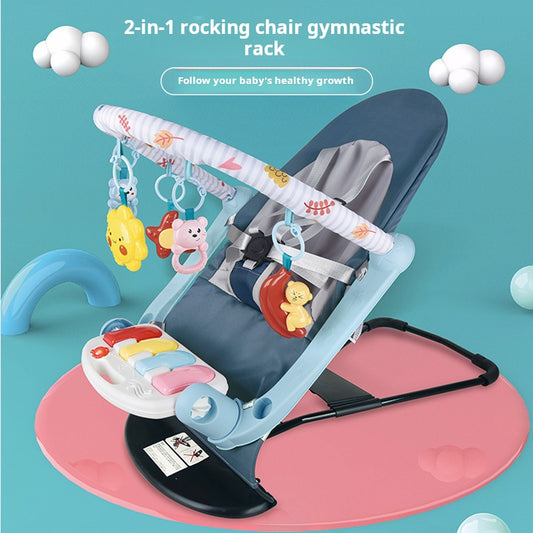 Baby Foot Piano Fitness Rack Baby Rocking Chair Soothing Recliner