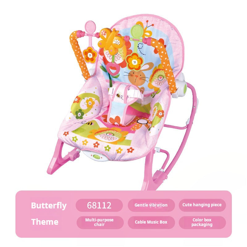 Baby Electric Vibrating Music Rocking Chair Soothing Recliner