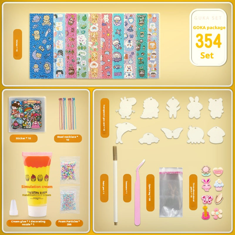 DIY Sticker Kit for Girls Craft Toy