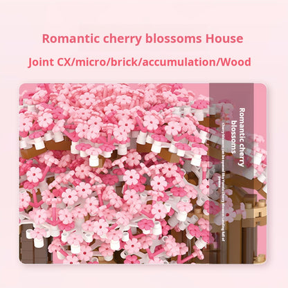 Unico X605 Cherry Blossom Tree Diamond Micro Building Blocks, Gift for Girls