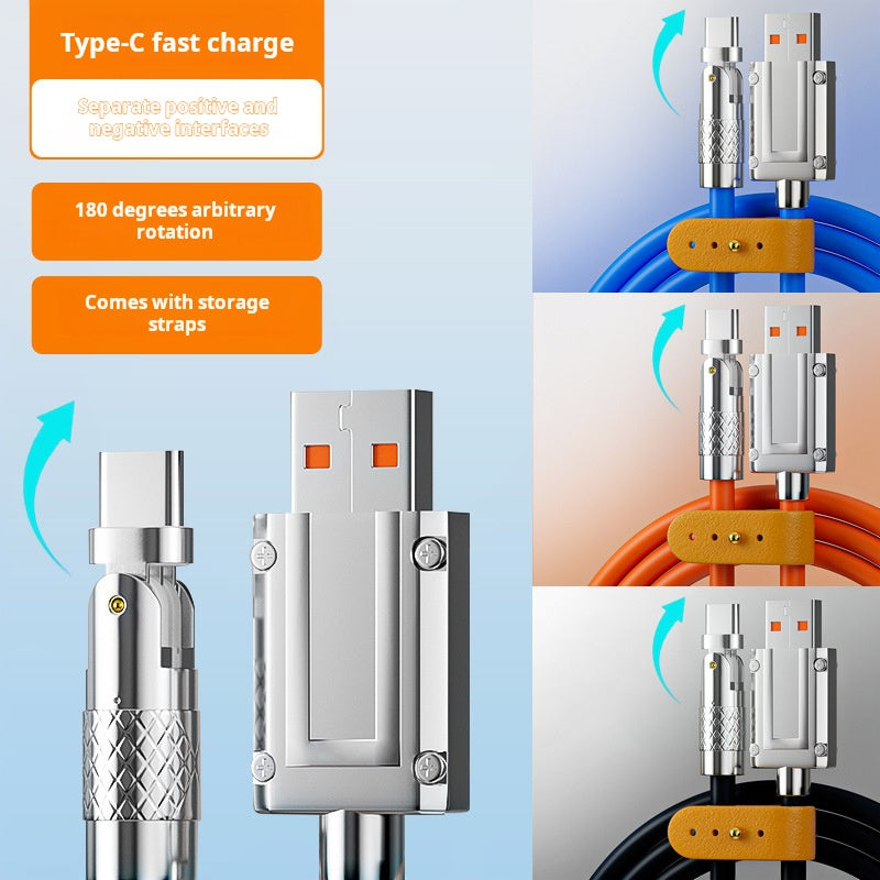 Gaming Data Cable - 180° Rotatable, Fast Charging, Wholesale