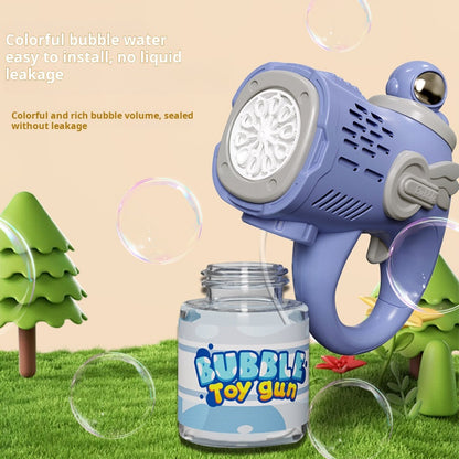 Automatic Leak-Proof Astronaut Bubble Gun Toy for Kids