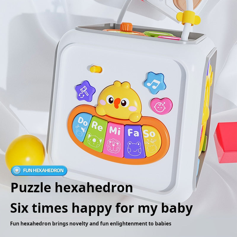 Baby Hand Drum Early Education Music Toy Hexa Pat Drum