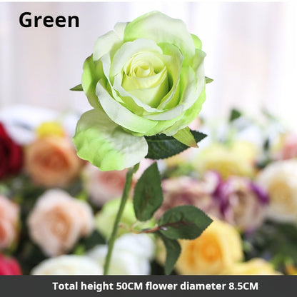 Single rose silk flower artificial flower