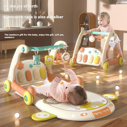 Andador multifuncional 2 en 1 Baby Foot Piano 