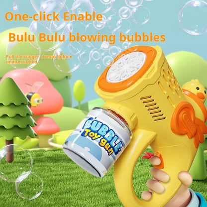 Automatic Leak-Proof Astronaut Bubble Gun Toy for Kids