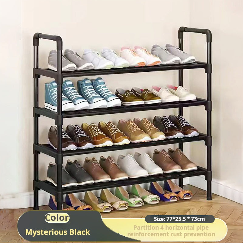 Multi-Layer Simple Shoe Rack, Home Entryway Storage Cabinet