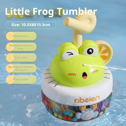 Amphibious Cute Wobble Toy Frog and Pig Water Play