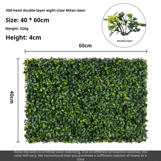 308 double-layer simulated Milan lawn