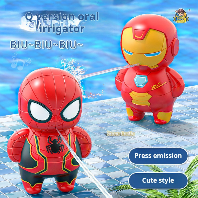 Superhero Water Gun for Children, Mini Spider Water Gun for Summer Beach