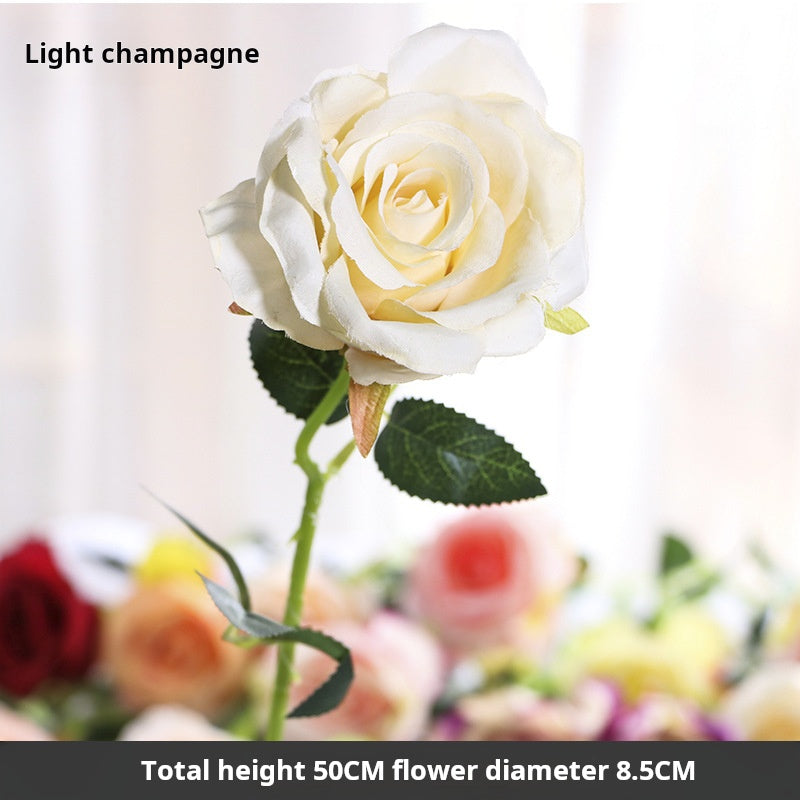 Single rose silk flower artificial flower