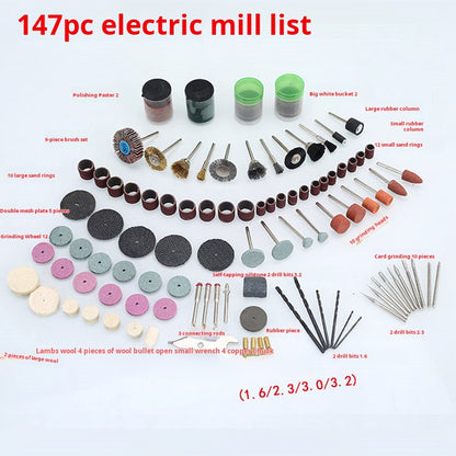 161PC Grinder Kit Upgrade Accessories Set