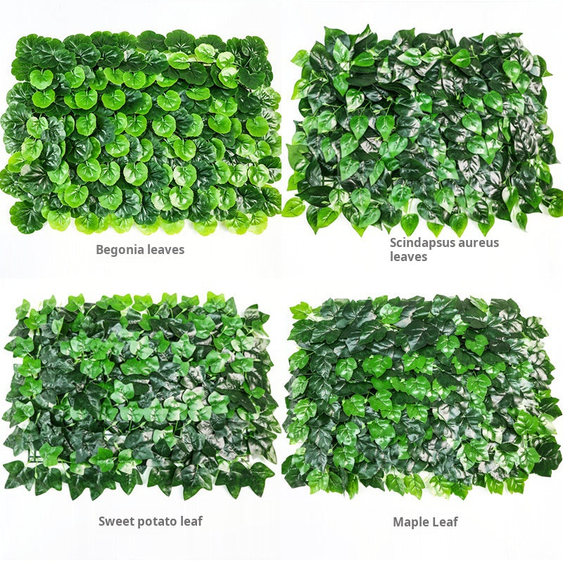 40x60cm green radish leaf simulation landscape lawn