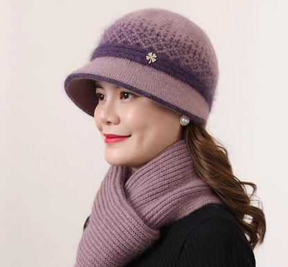 Knit Warm Cloche Hat