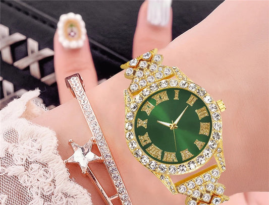 Hot-Selling Rhinestone Women's Quartz Watch