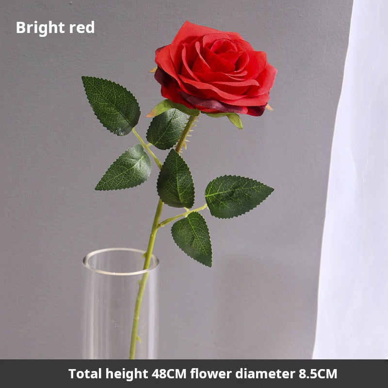 Simulation single rose