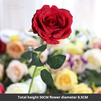 Single rose silk flower artificial flower