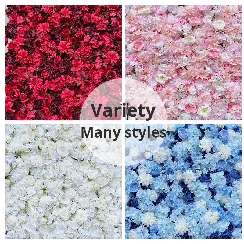 1*1m artificial flower wall