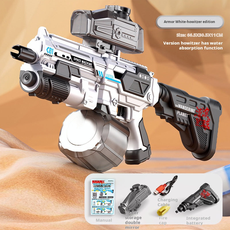 Automatic Electric Water Gun, Dual Mode, Rechargeable