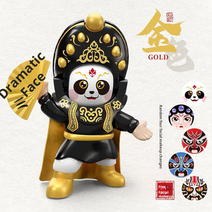 Sichuan Opera Face-Changing Doll, Traditional Chinese Peking Opera Mask Toy