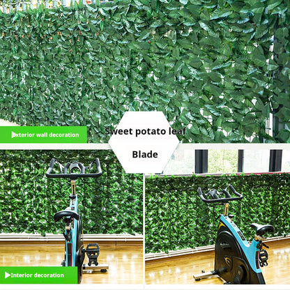 Simulation green plant fence artificial enclosure