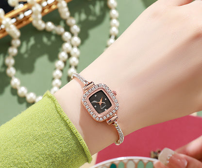 Hot Sale Rhinestone Square Women's Watch