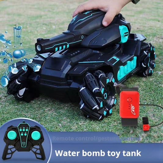 Water Bullet RC Tank with Gesture Control and Drift