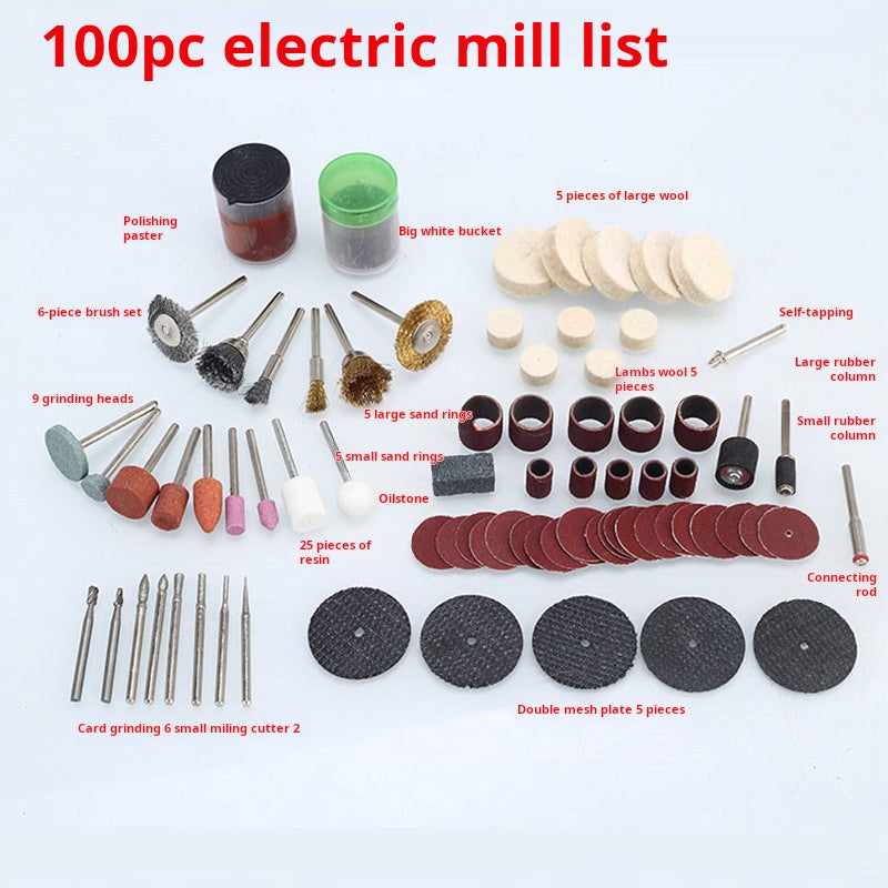 161PC Grinder Kit Upgrade Accessories Set