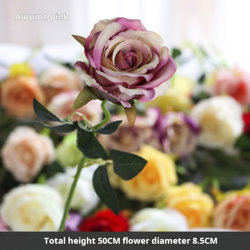 Single rose silk flower artificial flower