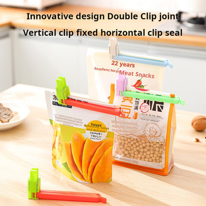 Multi-Function Food Seal Clips, 8-Pack