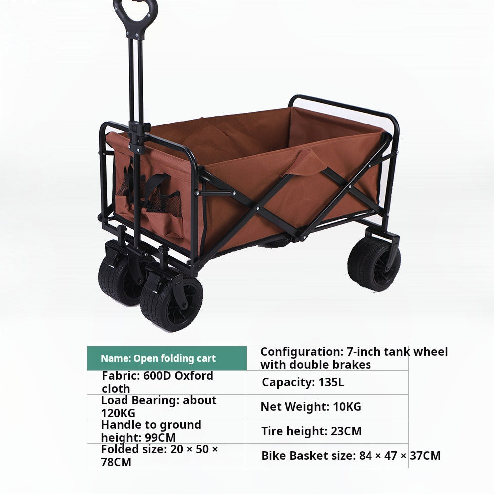 Portable Folding Camping Cart