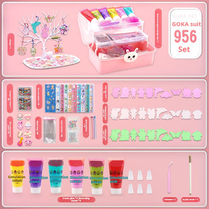 DIY Sticker Kit for Girls Craft Toy